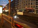 Person unter KVB Bahn Koeln Eifelstr P10